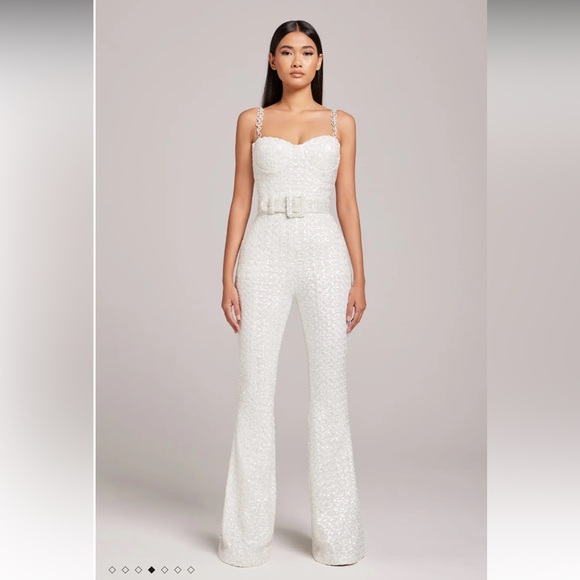 Nadine Marabi Lucinda white jumpsuit - Picture 4 of 10